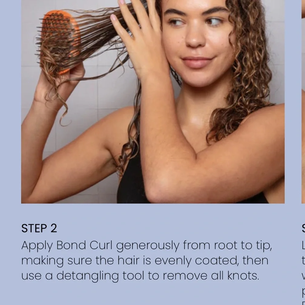 Curlsmith Bond Curl Rehab Salve hydrate, repair, protect for shiny healthy curls